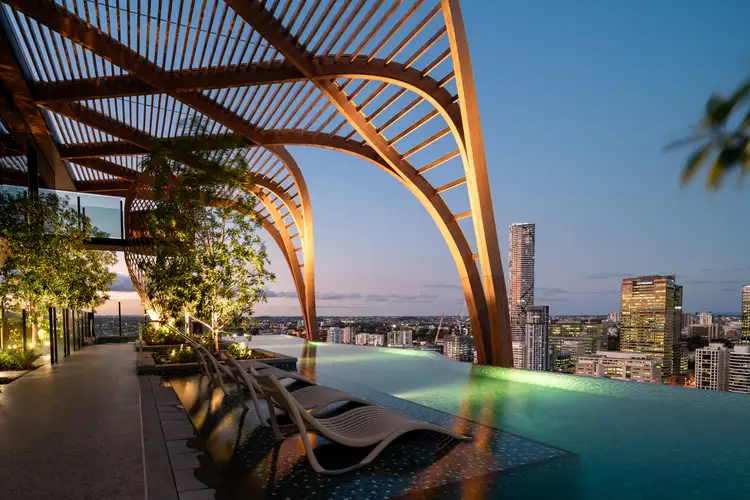 Main view of Homely apartment listing, 1107/66 Hope Street, South Brisbane QLD 4101