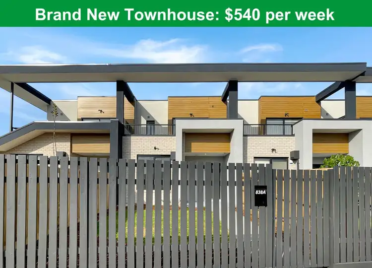 Main view of Homely townhouse listing, 838A Plenty Road, South Morang VIC 3752