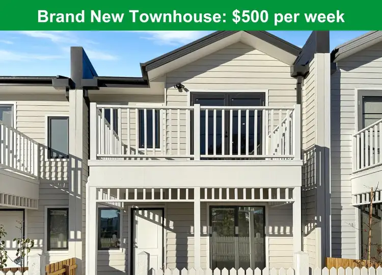 Main view of Homely townhouse listing, 6 Laanecoorie Walk, Eynesbury VIC 3338