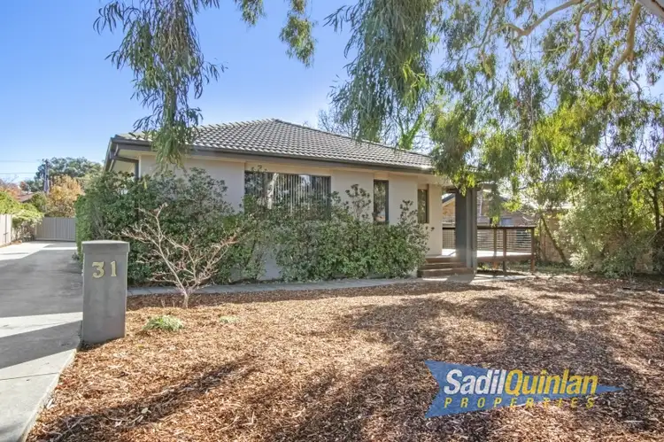 Second view of Homely house listing, 1/31 Charteris Crescent, Chifley ACT 2606