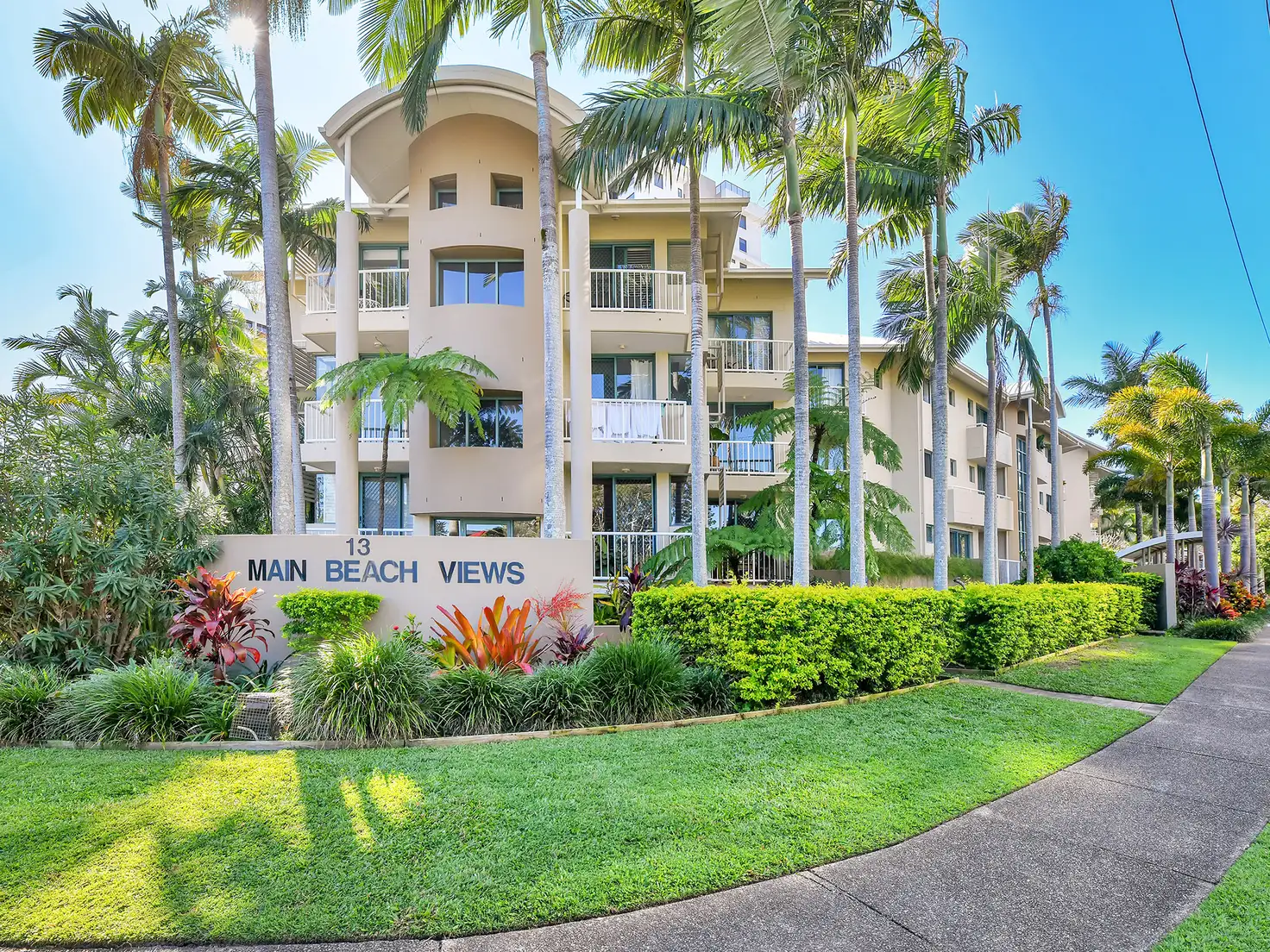 Main view of Homely apartment listing, 25/13 Montgomery Avenue, Main Beach QLD 4217
