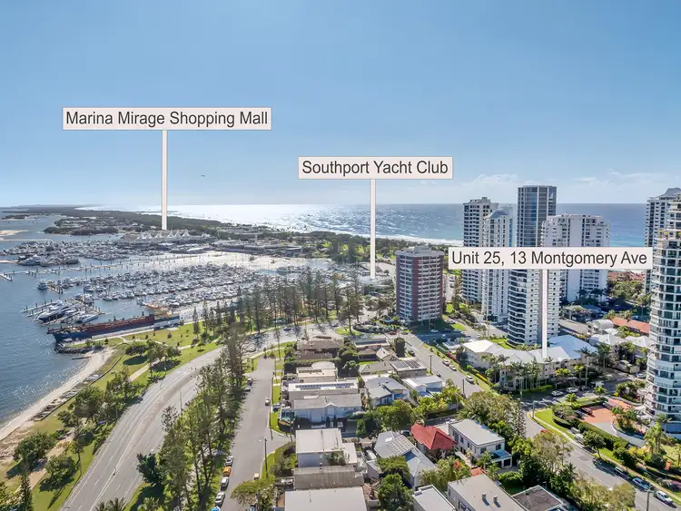 Third view of Homely apartment listing, 25/13 Montgomery Avenue, Main Beach QLD 4217