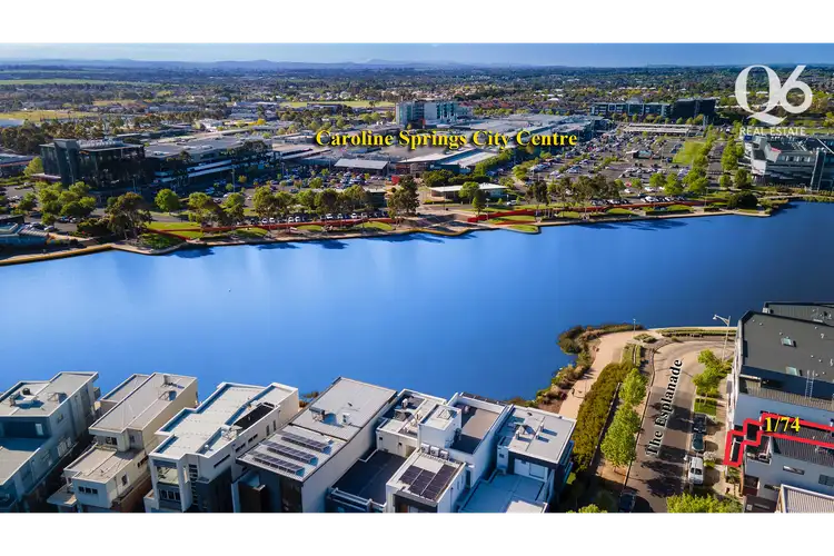 Second view of Homely townhouse listing, 1/74 The Esplanade, Caroline Springs VIC 3023
