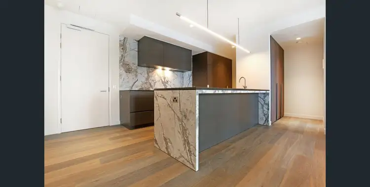 Second view of Homely apartment listing, 2106/433 Collins Street, Melbourne VIC 3000