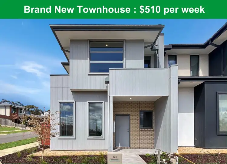 Main view of Homely townhouse listing, 161 Regent Street, Mernda VIC 3754