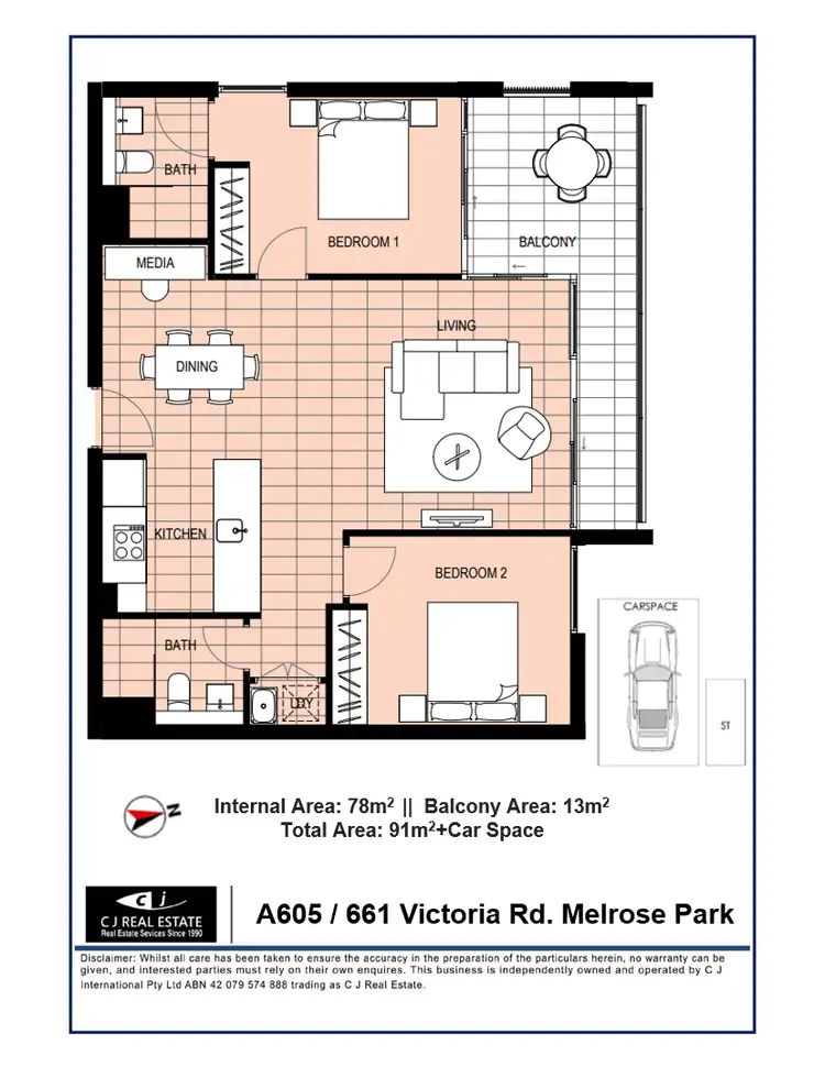 A605/661 Victoria Rd, Melrose Park NSW 2114