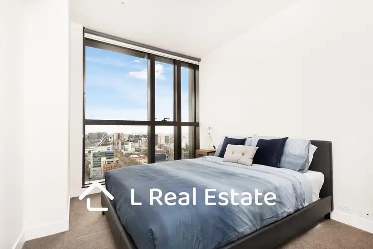 Second view of Homely apartment listing, 2603/155 Franklin Street, Melbourne VIC 3000