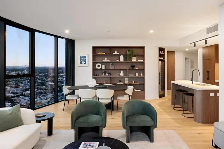 Second view of Homely apartment listing, 2704/15 Manning Street, South Brisbane QLD 4101