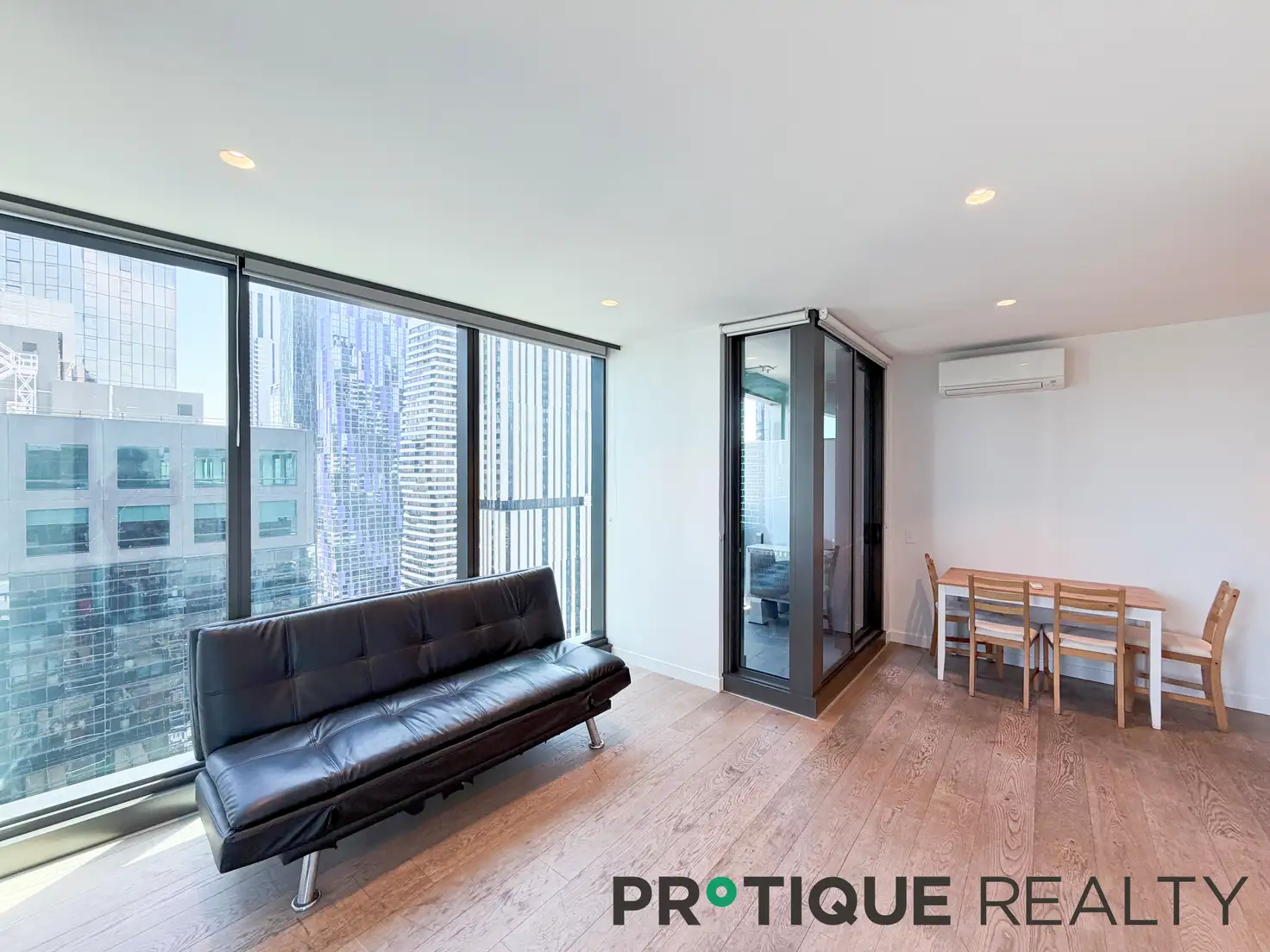 Main view of Homely apartment listing, 3501/285 La Trobe Street, Melbourne VIC 3000