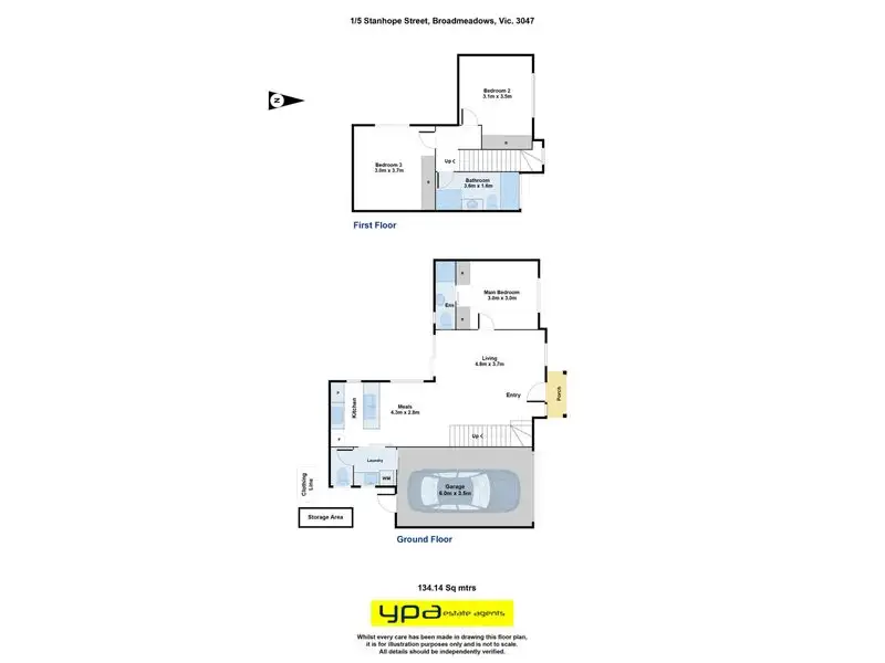 Main view of Homely townhouse listing, 2/5 Stanhope Street, Broadmeadows VIC 3047