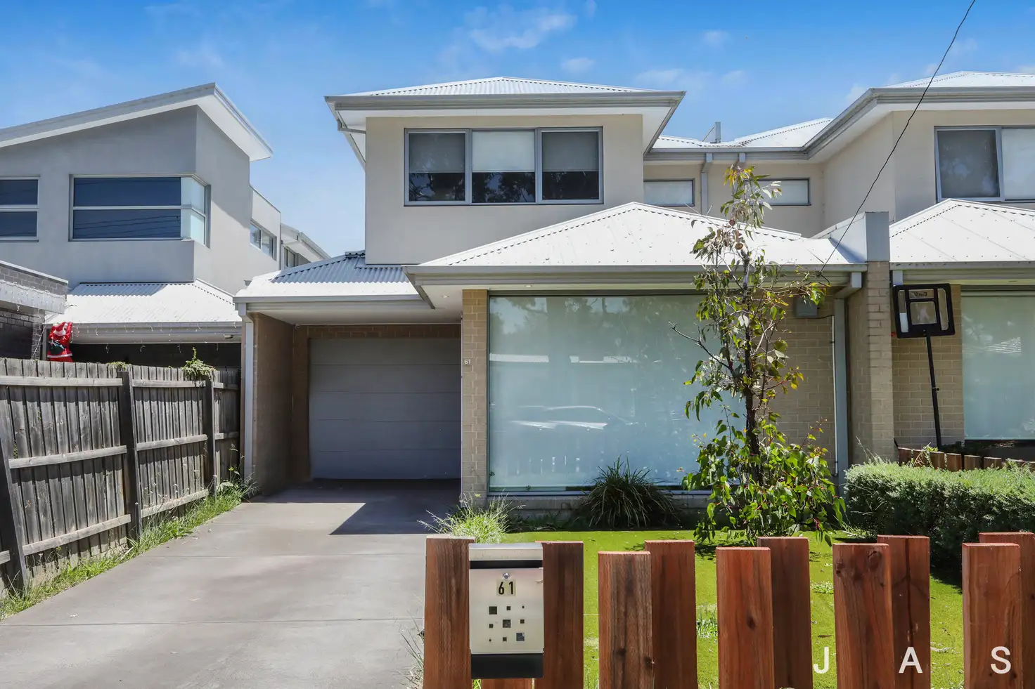 Main view of Homely townhouse listing, 61 Graham Street, Newport VIC 3015