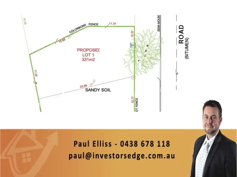 Main view of Homely land listing, Address available on request