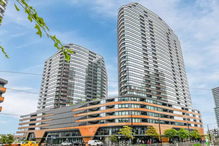 Second view of Homely apartment listing, 2409N/889 Collins Street, Docklands VIC 3008