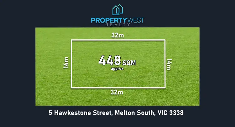 Main view of Homely land listing, 5 Hawkestone Street, Melton South VIC 3338