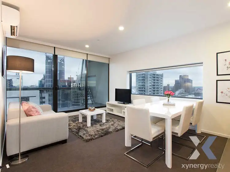 Second view of Homely apartment listing, 2805/350 William St, Melbourne VIC 3000