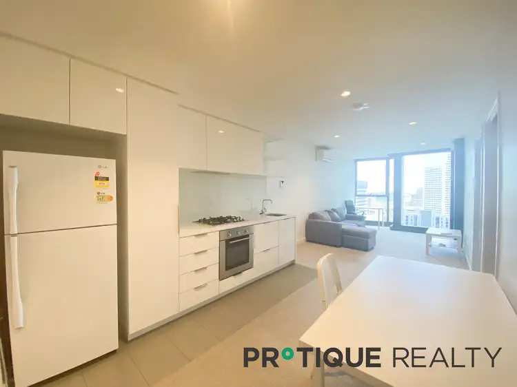 Second view of Homely apartment listing, 2407/285 Latrobe street, Melbourne VIC 3000