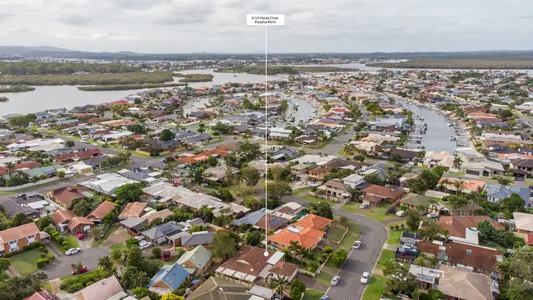 Third view of Homely semi-detached listing, 2/12 Maiala Close, Paradise Point QLD 4216