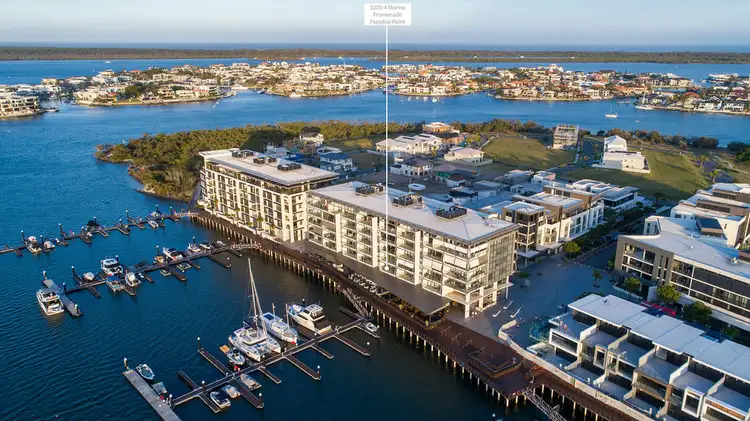 Second view of Homely apartment listing, 3205/4 Marina Promenade, Paradise Point QLD 4216