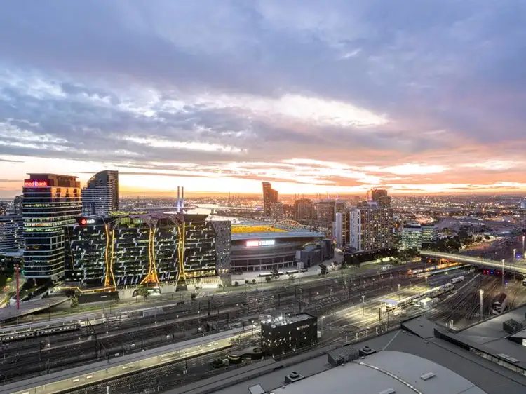Second view of Homely apartment listing, 2809/200 Spencer Street, Melbourne VIC 3000