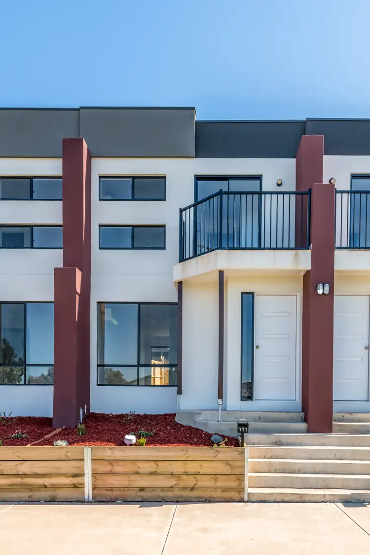 Second view of Homely townhouse listing, 111 Highpark Drive, Wollert VIC 3750