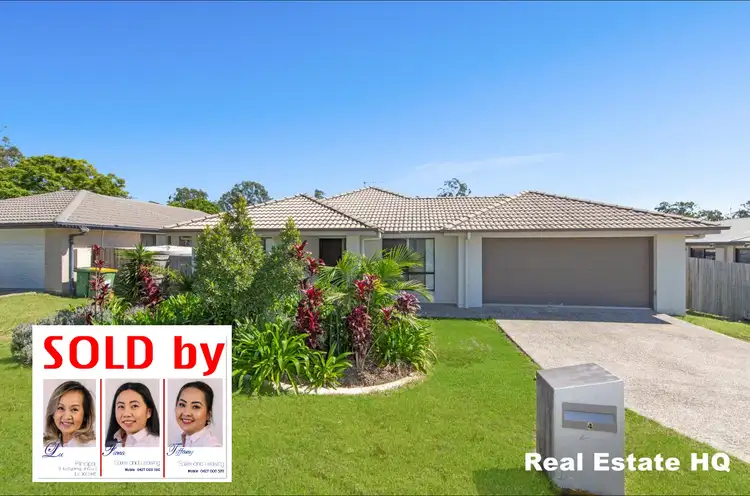 Main view of Homely house listing, 4 Gordon Drive, Bellbird Park QLD 4300
