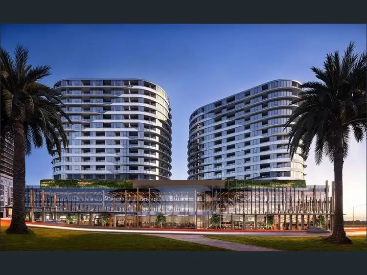 Main view of Homely apartment listing, 1401/8 Hallenstein Street, Footscray VIC 3011