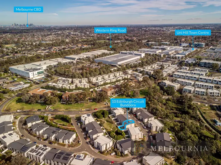 Second view of Homely townhouse listing, 10 Edinburgh Circuit, Bundoora VIC 3083