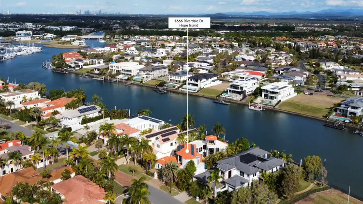 Main view of Homely house listing, 1666 Riverdale Drive, Hope Island QLD 4212