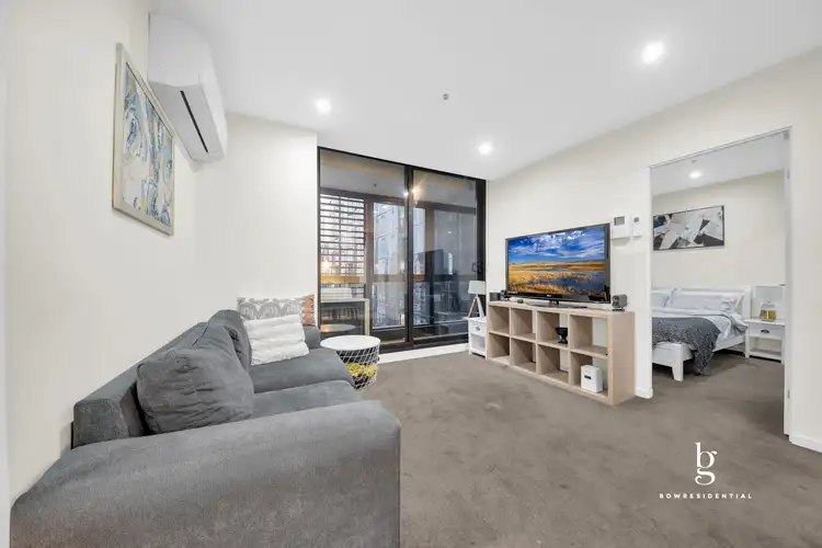 Second view of Homely apartment listing, 2401/8 Sutherland Street, Melbourne VIC 3000