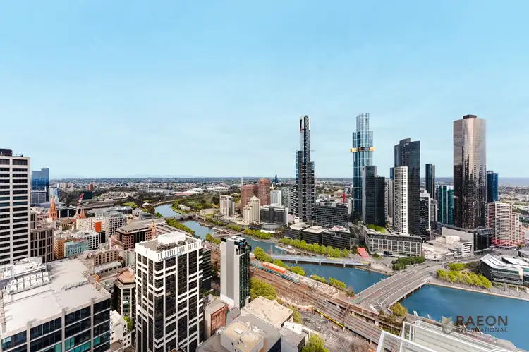 Second view of Homely apartment listing, 3807/439 Collins Street, Melbourne VIC 3000