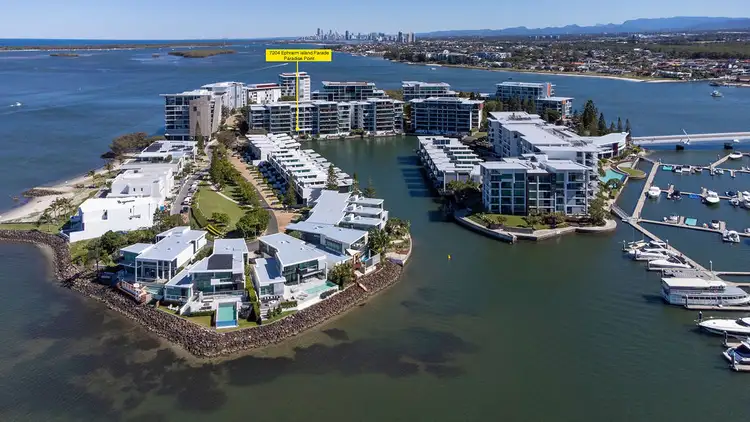 Main view of Homely apartment listing, 7204 Ephraim Island parade, Paradise Point QLD 4216