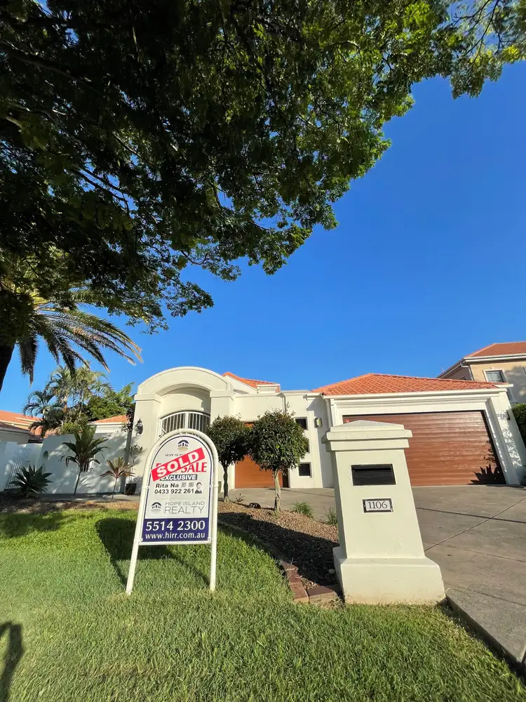 Main view of Homely house listing, 1106 Beechwood Drive, Hope Island QLD 4212