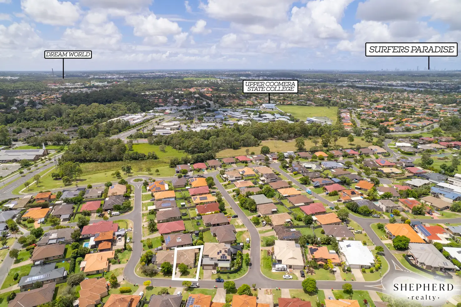 Main view of Homely semi-detached listing, 2/14 Bluetail Crescent, Upper Coomera QLD 4209