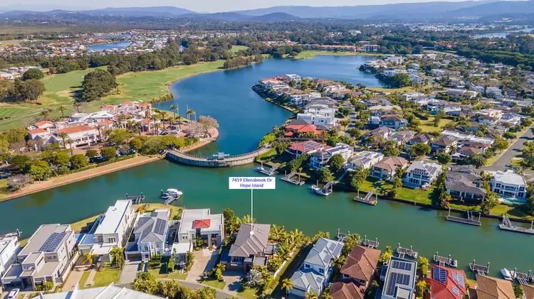 Main view of Homely house listing, 7419 Ellensbrook Drive, Hope Island QLD 4212