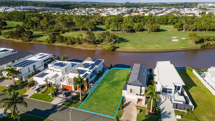 Main view of Homely land listing, 7667 Fairway Boulevard, Hope Island QLD 4212