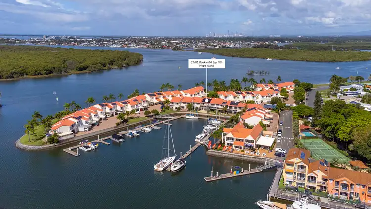 Main view of Homely townhouse listing, 37/81 Boykambil Esplanade North, Hope Island QLD 4212