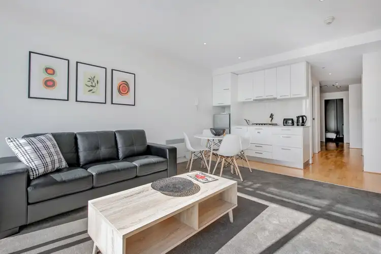 Second view of Homely apartment listing, 2513/288 Spencer Street, Melbourne VIC 3000