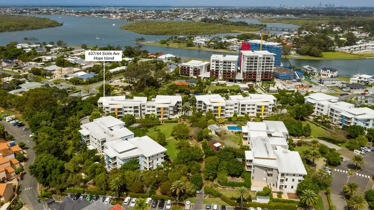 Second view of Homely apartment listing, 637/64 Sickle Avenue, Hope Island QLD 4212