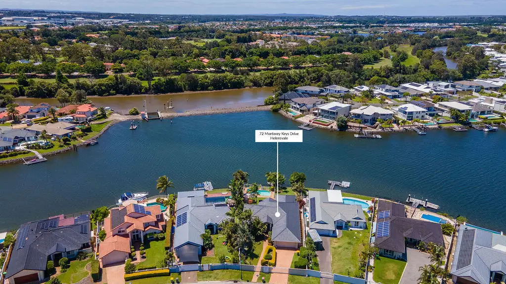 Main view of Homely house listing, 72 Monterey Keys Dr, Helensvale QLD 4212
