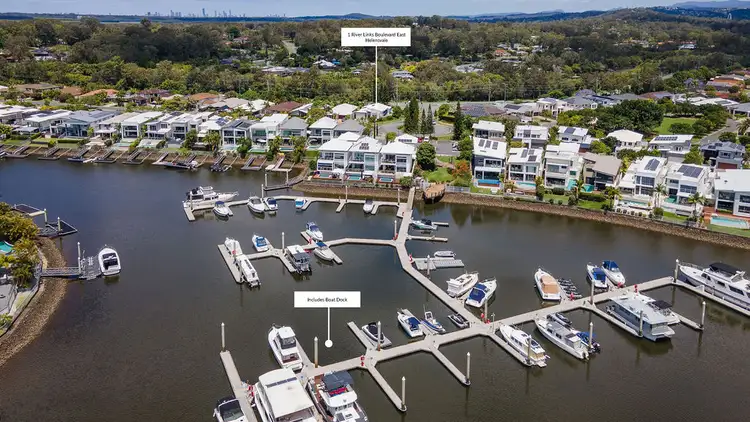 Second view of Homely house listing, 1 River Links Boulevard East, Helensvale QLD 4212