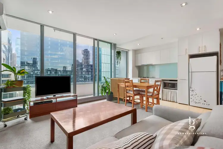 Third view of Homely apartment listing, 2404/8 Downie Street, Melbourne VIC 3000