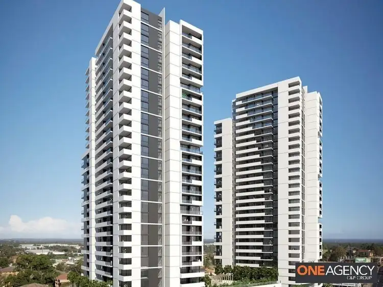 Main view of Homely unit listing, 2805/420 Macquarie St, Liverpool NSW 2170