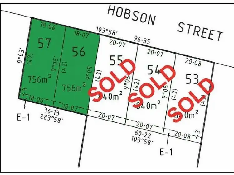 Main view of Homely land listing, 52 (Lot 56 Hobson Street, Stratford VIC 3862