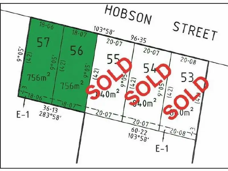 Main view of Homely land listing, 52 (Lot 56 Hobson Street, Stratford VIC 3862
