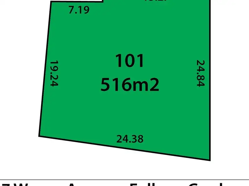 Main view of Homely land listing, 7 Wayne Avenue, Fulham Gardens SA 5024