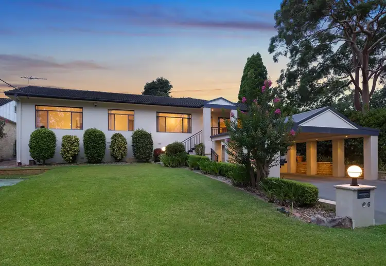 Main view of Homely house listing, 6 Warrabri Place, West Pymble NSW 2073