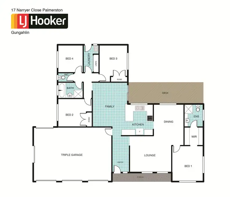 Third view of Homely house listing, 17 Narryer Close, Palmerston ACT 2913
