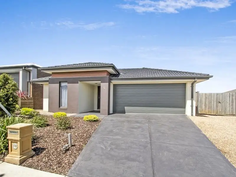 Main view of Homely house listing, 4 Chocolate Lily Court, Wallan VIC 3756
