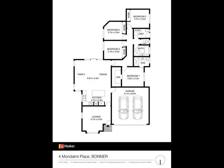 Fourth view of Homely house listing, 4 Mondalmi Place, Bonner ACT 2914