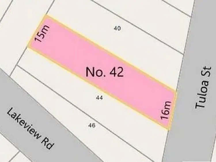 Third view of Homely land listing, 42 Tuloa Street, Wangi Wangi NSW 2267